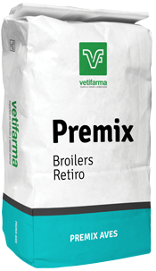 Bolsa generica premix aves broilers retiro sitio