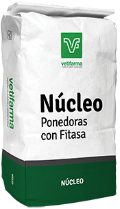 Nucleo ponedoras con fitasa