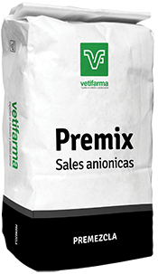 Premix sales anionicas